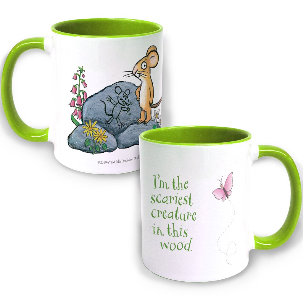 The Gruffalo 'The Scariest Creature' Coloured Insert Mug