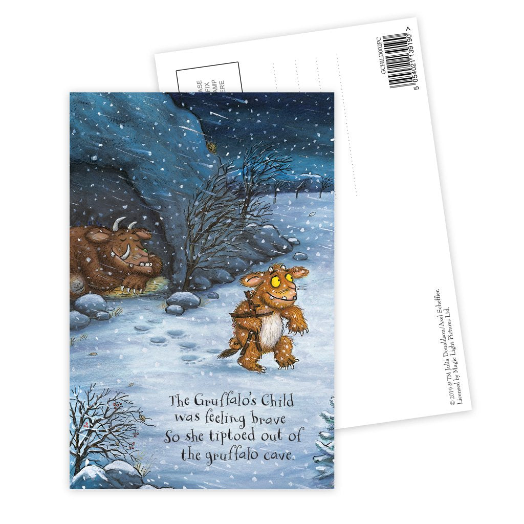 The Gruffalo's Child 'Feeling Brave' Postcard