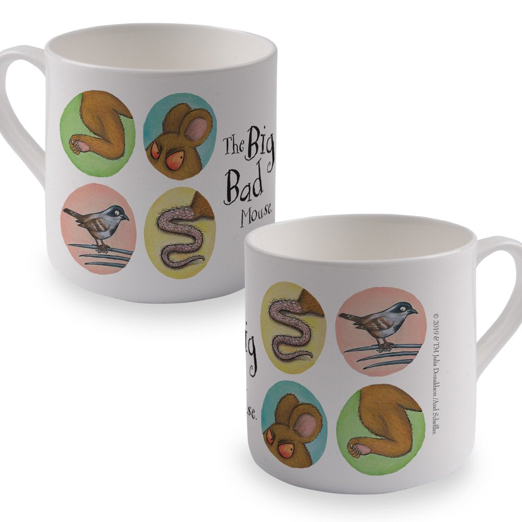 The Gruffalo's Child 'The Big Bad Mouse' Bone China Mug