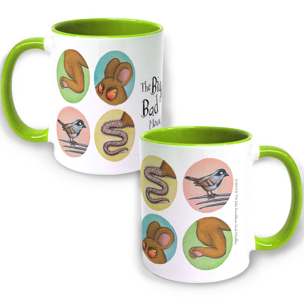 The Gruffalo's Child 'The Big Bad Mouse' Coloured Insert Mug