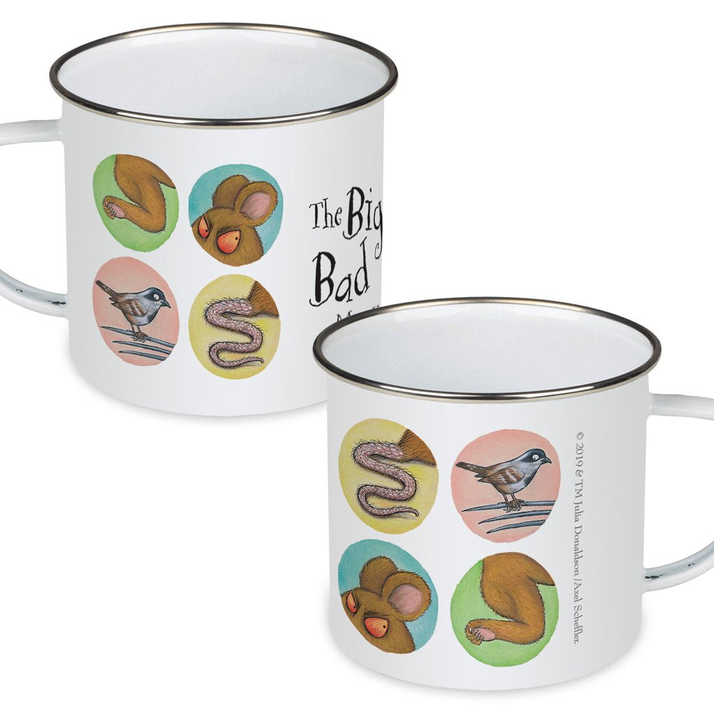 The Gruffalo's Child 'The Big Bad Mouse' Enamel Mug