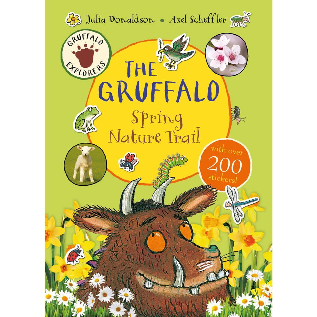The Gruffalo Spring Nature Trail Sticker Book Book