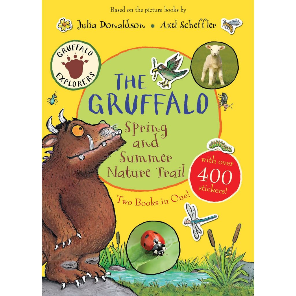 Gruffalo Spring and Summer Nature Trail Sticker Book Book