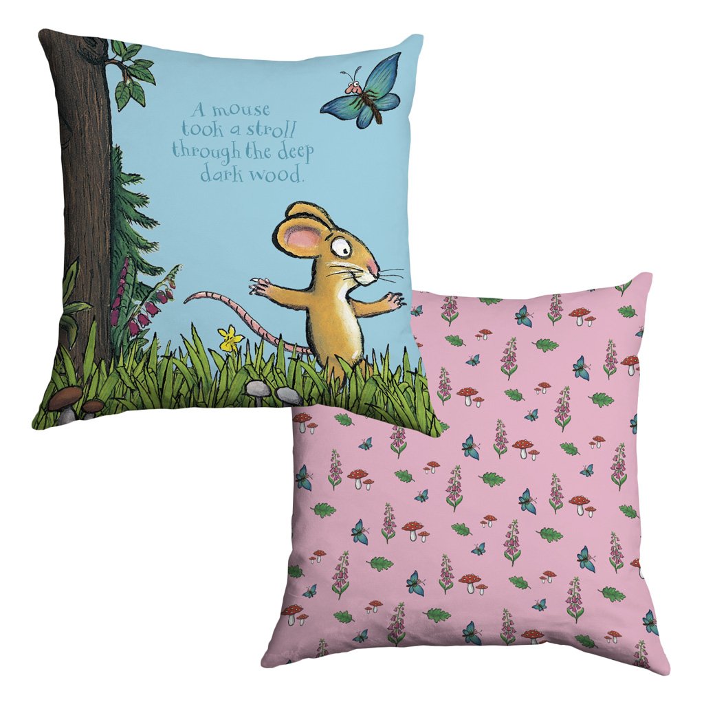 The Gruffalo 'A Mouse Took a Stroll' Cushion