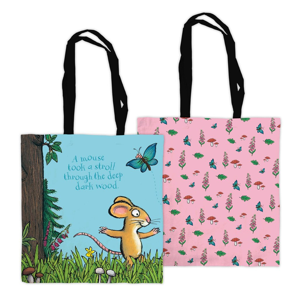 The Gruffalo 'A Mouse Took a Stroll' Edge to Edge Tote Bag