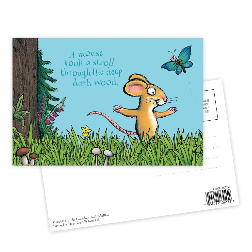 The Gruffalo 'A Mouse Took a Stroll' Postcard