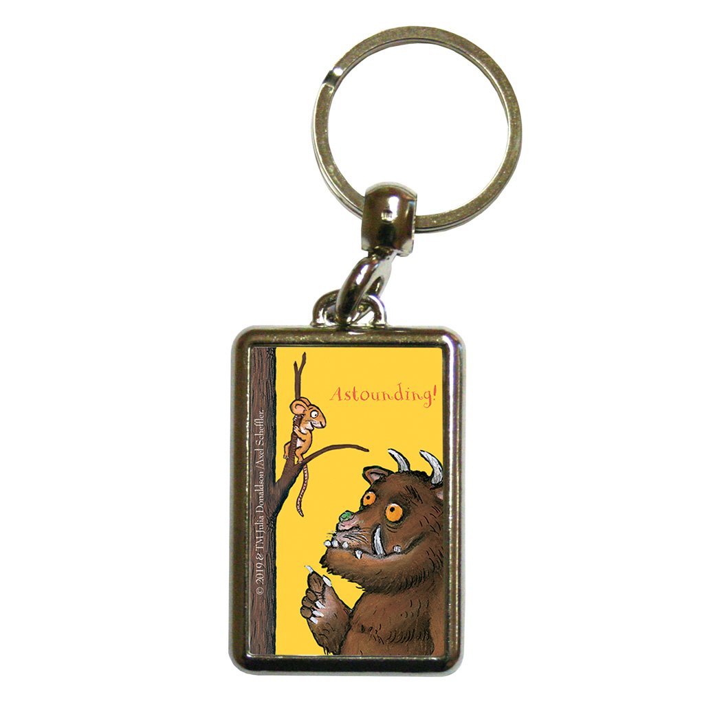 The Gruffalo 'Astounding' Metal Keyring