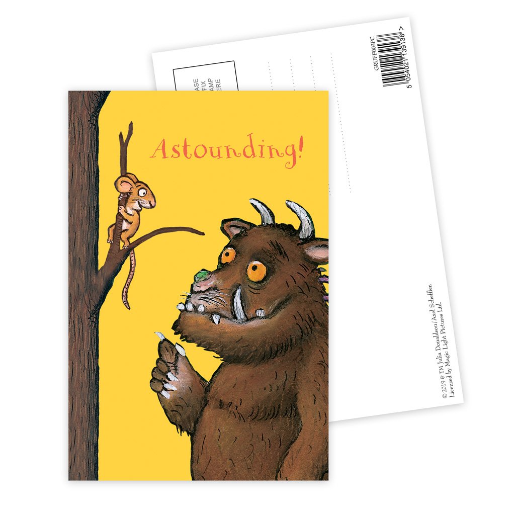 The Gruffalo 'Astounding!' Postcard
