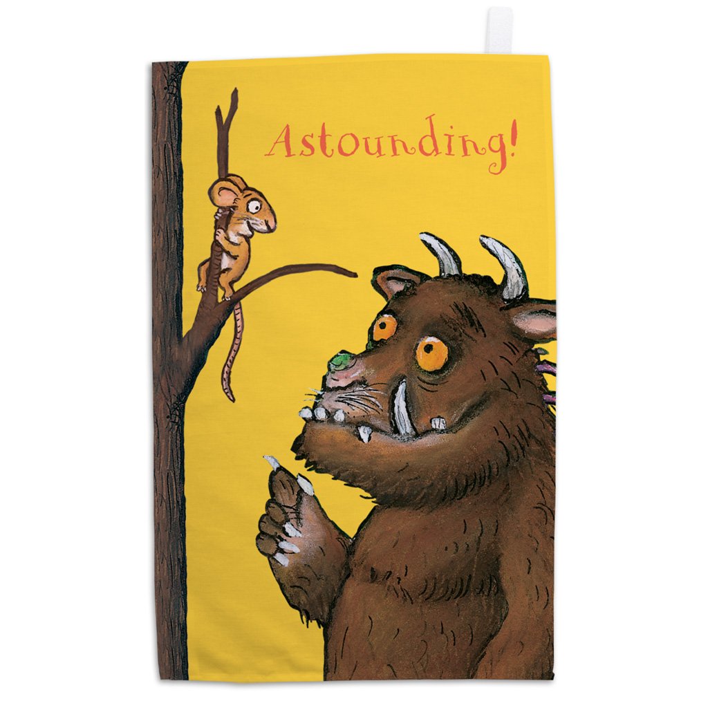 The Gruffalo 'Astounding' Tea Towel