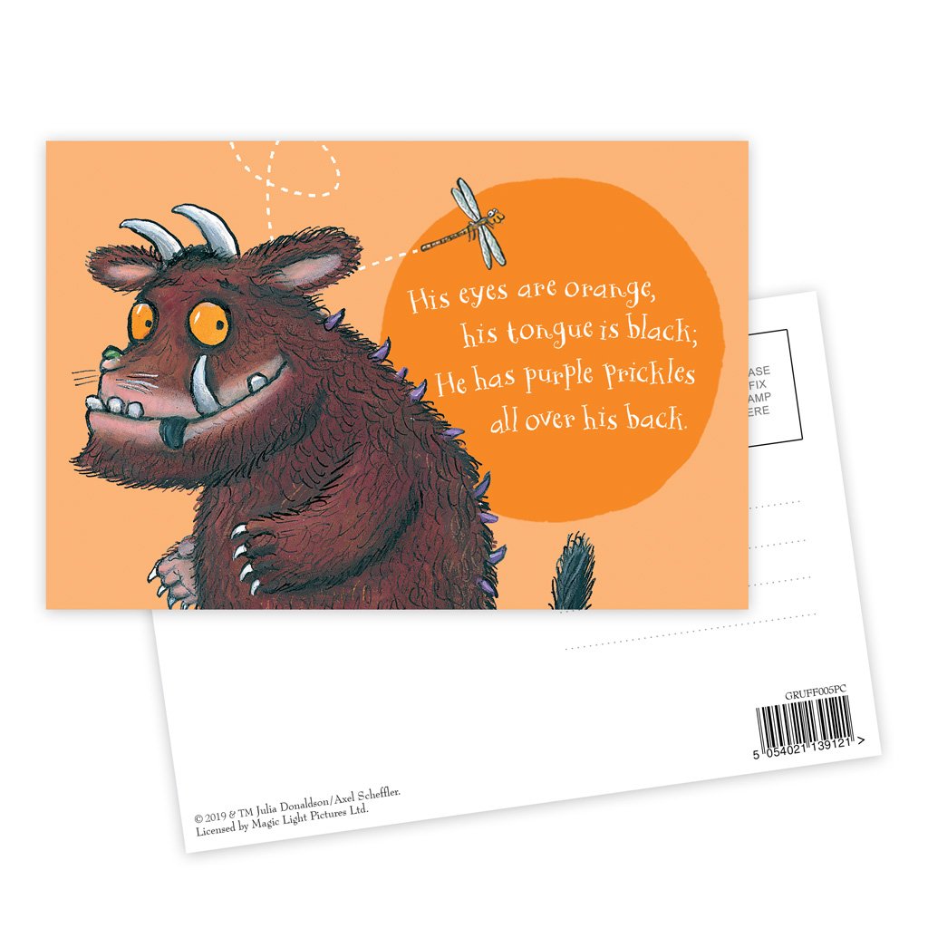 The Gruffalo 'His Eyes Are Orange' Postcard