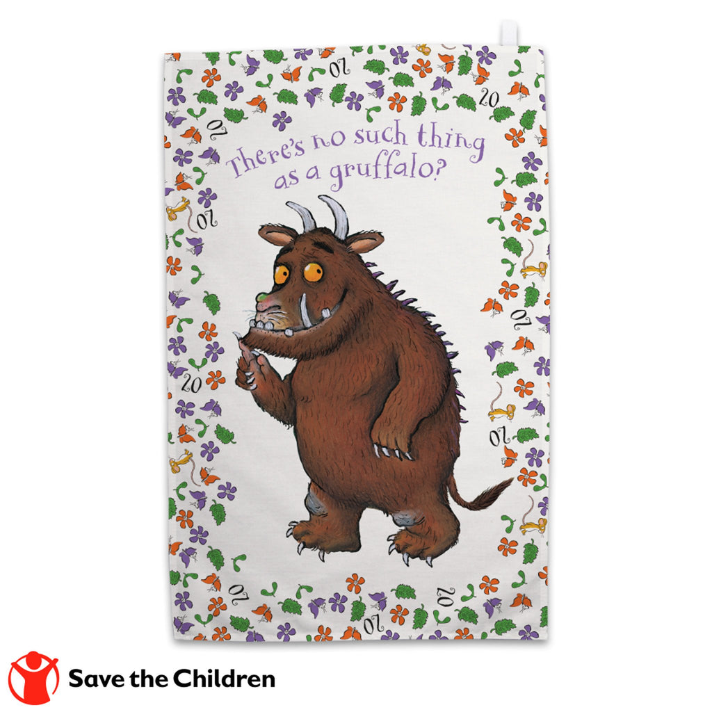 Gruffalo 20th Anniversary Tea Towel