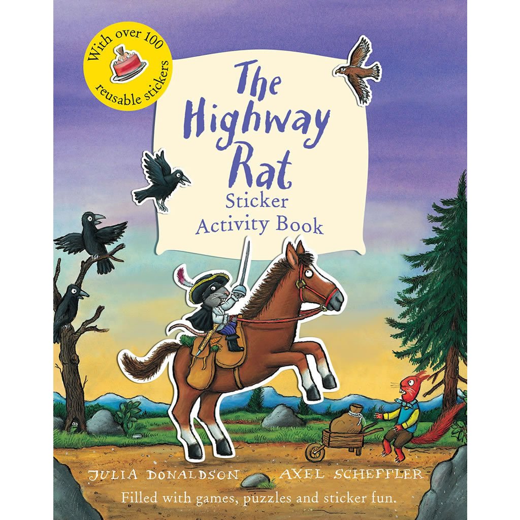 The Highway Rat Sticker Book Book