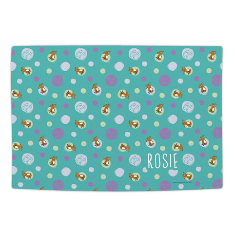 Gruffalo's Child Pattern Personalised Baby Blanket