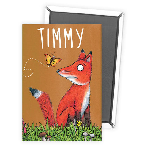Fox Personalised Magnet