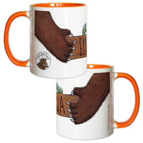 Orange Gruffalo Personalised Coloured Insert Mug