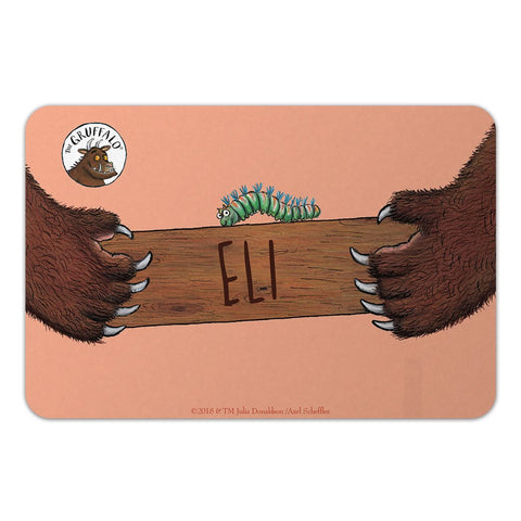 Personalised Gruffalo Personalised Door Plaque