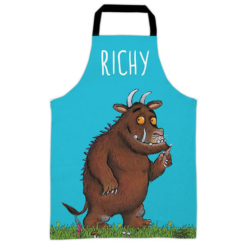 Blue Gruffalo  Personalised Apron
