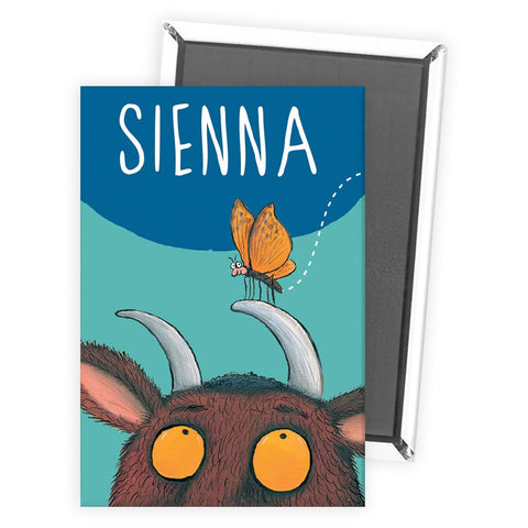 Gruffalo and Butterfly Personalised Magnet