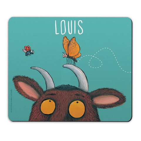 Gruffalo and Butterfly Personalised Mousemat