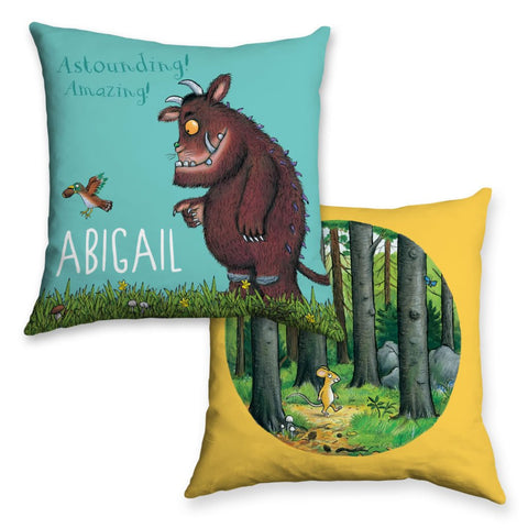 Gruffalo and Mouse Personalised Cushion