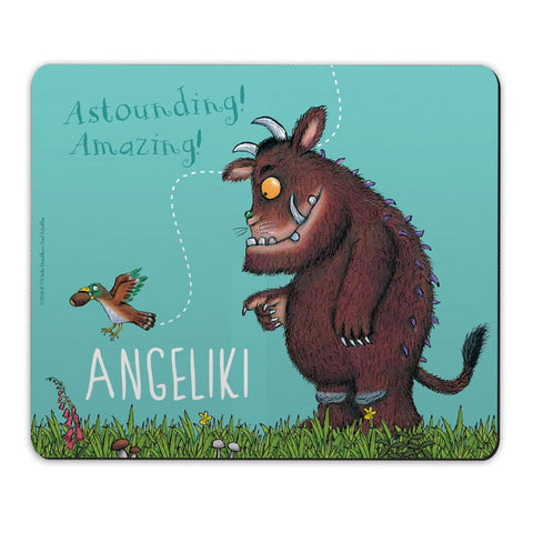 Blue Gruffalo Personalised Mousemat