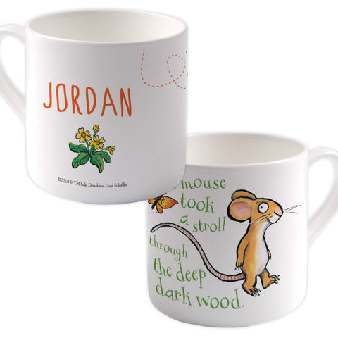 Mouse  Personalised Large Bone China Mug