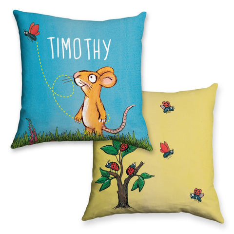 Blue Mouse Personalised Cushion