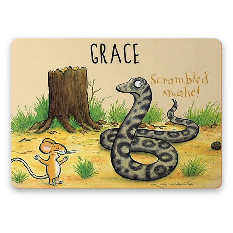 Mouse and Snake Personalised Placemat