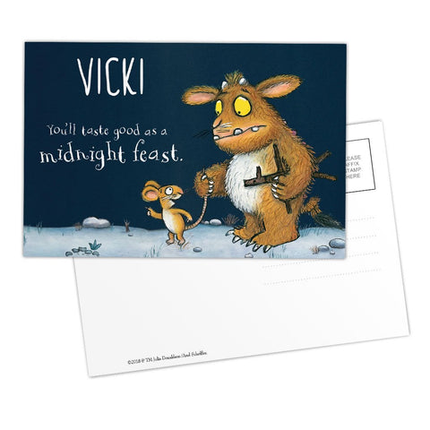 Gruffalo's Child Personalised Postcard