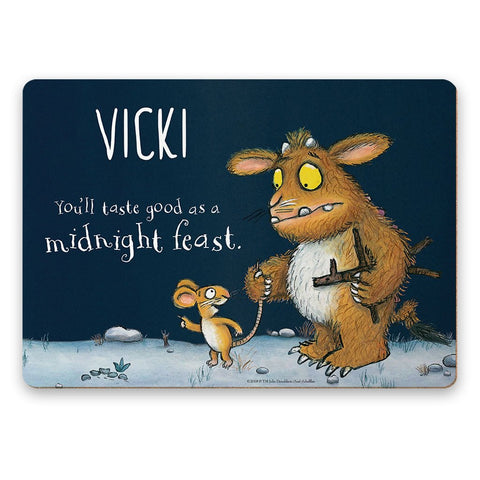 Gruffalo's Child Personalised Placemat
