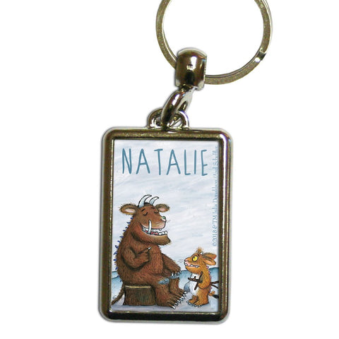 Gruffalo Family Personalised Metal Keyring