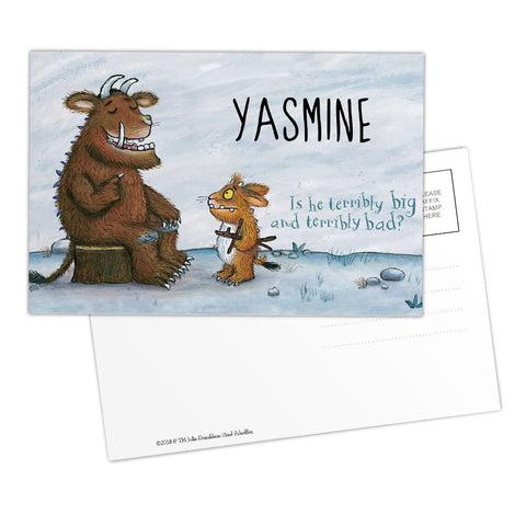 Gruffalo Family Personalised Postcard