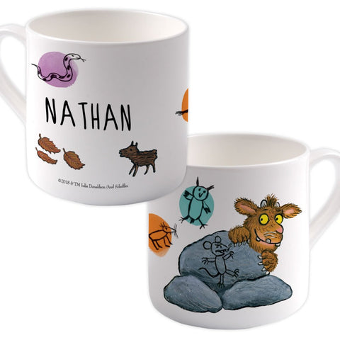 Gruffalo's Child hiding Personalised Large Bone China Mug