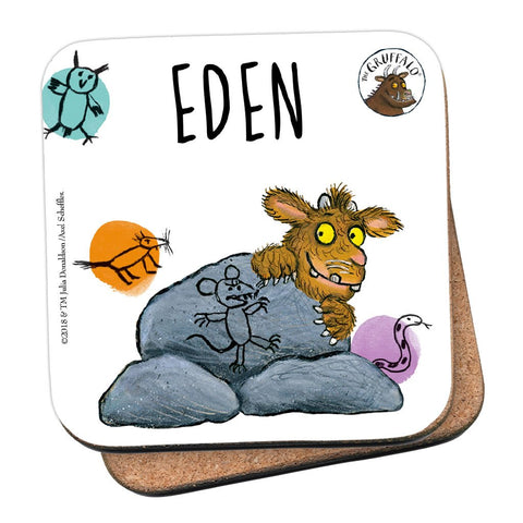 Gruffalo's Child Hiding Personalised Coaster