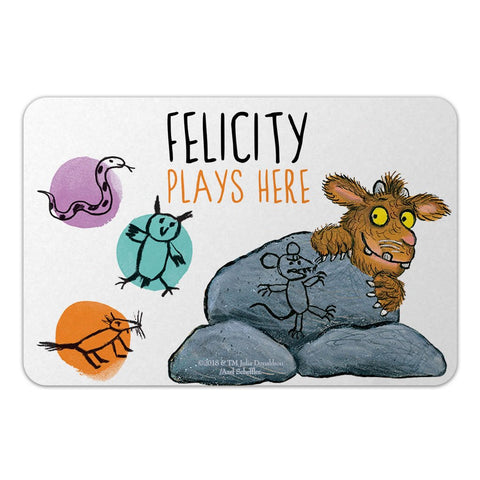 Personalised Gruffalo's Child Hiding Personalised Door Plaque