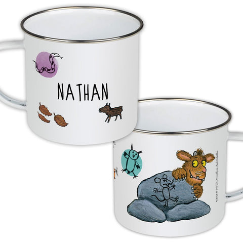 Gruffalo's Child Hiding Personalised Enamel Mug