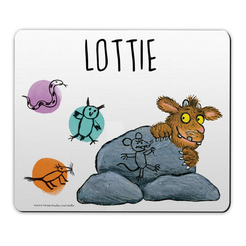 Gruffalo's Child Hiding Personalised Mousemat