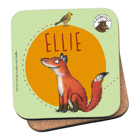 Fox Personalised Coaster