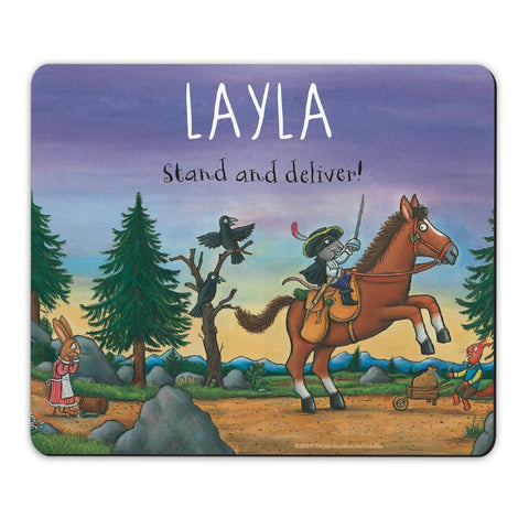 "Stand and deliver!" Highway Rat Personalised Mousemat