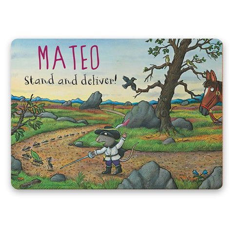 Highway Rat Personalised Placemat
