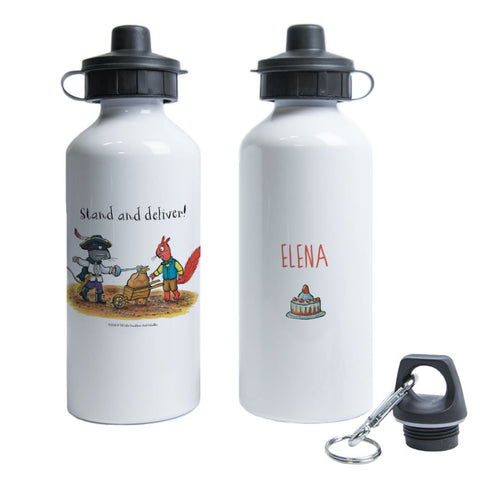 "Stand and deliver!" Highway Rat Personalised Water Bottle