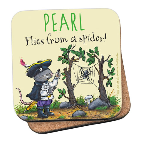 Green Highway Rat Personalised Coaster