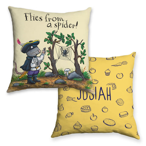 Yellow Highway Rat Personalised Cushion