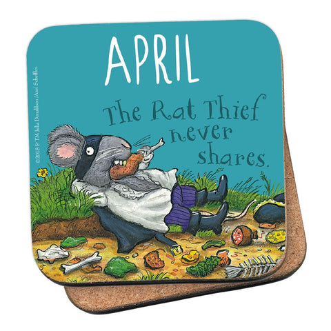 Blue Highway Rat Personalised Coaster