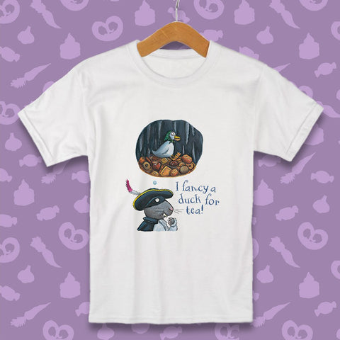 "Duck for tea" Highway Rat Personalised T-shirt