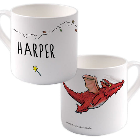 Dragon Room on the Broom Personalised Large Bone China Mug