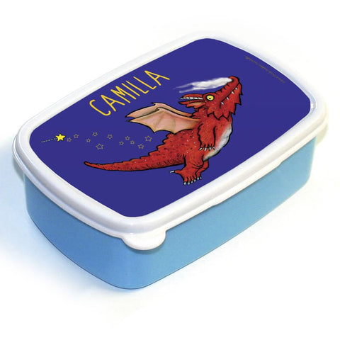 Red Dragon Room on the Broom Personalised Lunchbox
