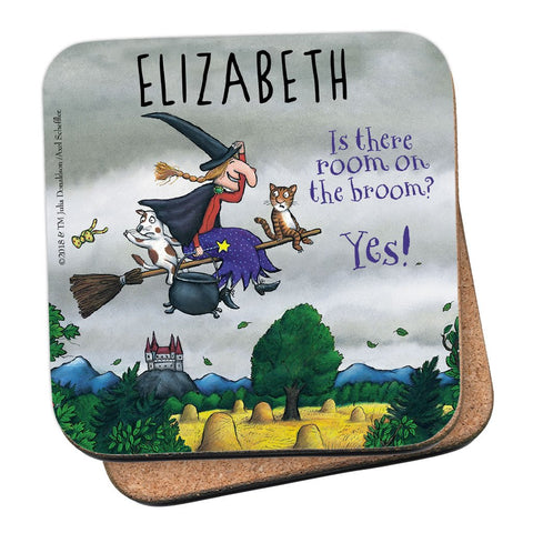 Room on the Broom Storm Personalised Coaster