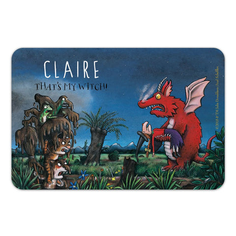 Personalised Dragon Room on the Broom Personalised Door Plaque