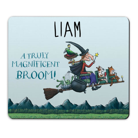Magnificent Broom Personalised Mousemat
